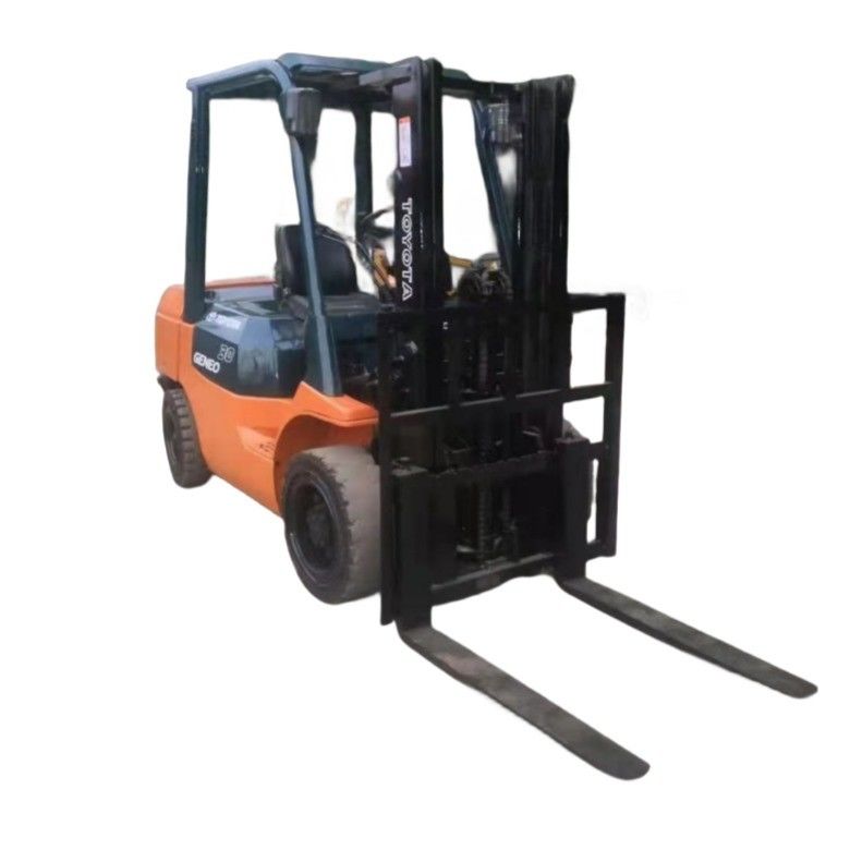 Multifuncional de 3 toneladas importado do Japão usado Toyota em elevadores de mão-de-obra pronto em horas de trabalho reduzidas