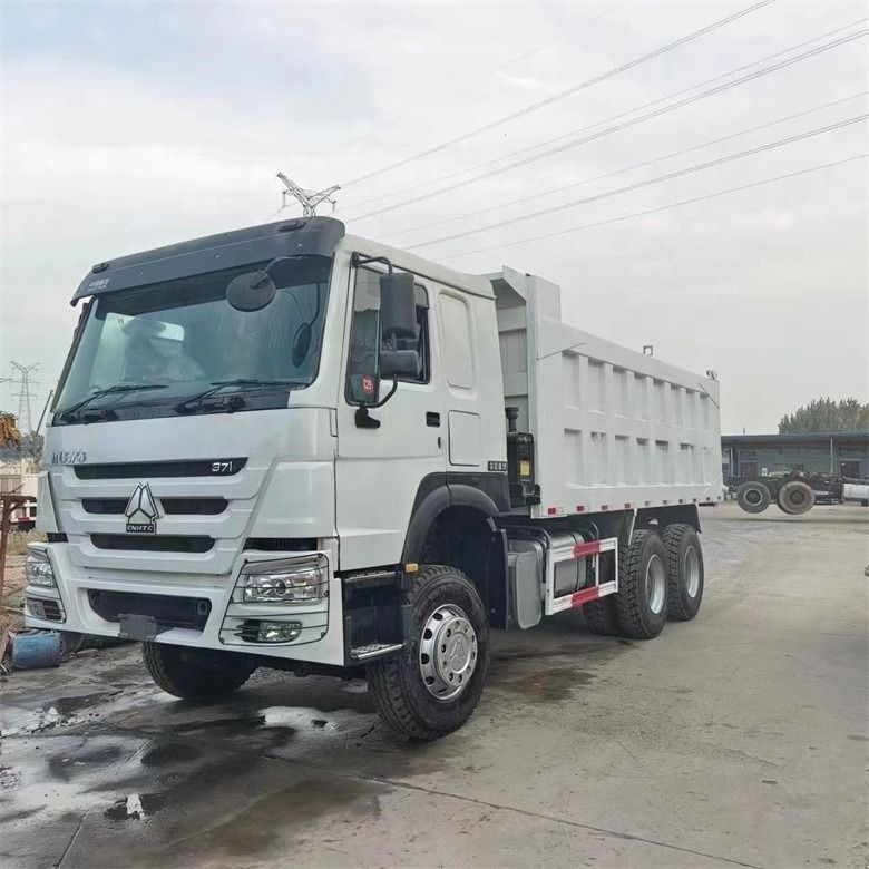 Sistema multimédia Equipado 6x4 Howo Dump Truck sinotruck 371 LHD com e Direção esquerda