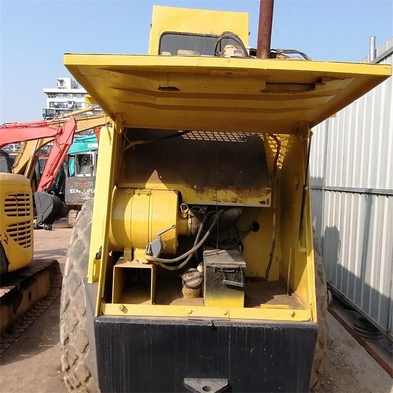 Motor Diesel Pavimentação Rodoviária Bomag BW217D-2 Usado Bateria única Pedra de ovelha Roller Hidráulico Rodoviário