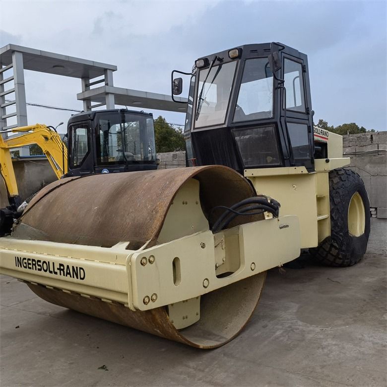 América Importação Original Ingersoll-Rand SD100 Máquinas de Estradas Usadas Roller de Tambor Único