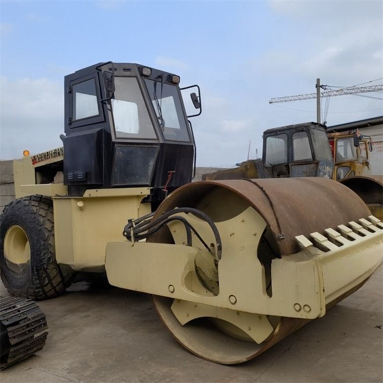 América Importação Original Ingersoll-Rand SD100 Máquinas de Estradas Usadas Roller de Tambor Único