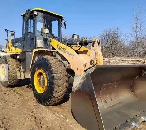 2019 Front End Loader Liugong ZL50CN Tipo de roda Máquina usada para movimentação de terra de 5 toneladas