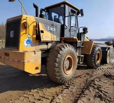 2019 Front End Loader Liugong ZL50CN Tipo de roda Máquina usada para movimentação de terra de 5 toneladas