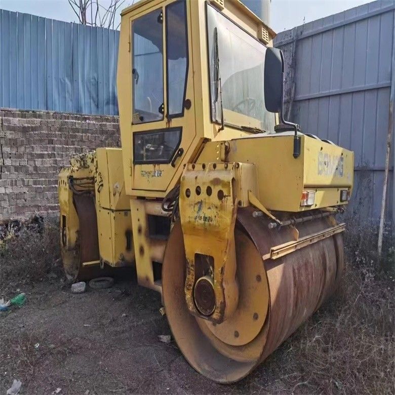 10 toneladas de peso de funcionamento utilizado BOMAG BW 202 AHD-2 Roller rodoviário e desempenho garantido