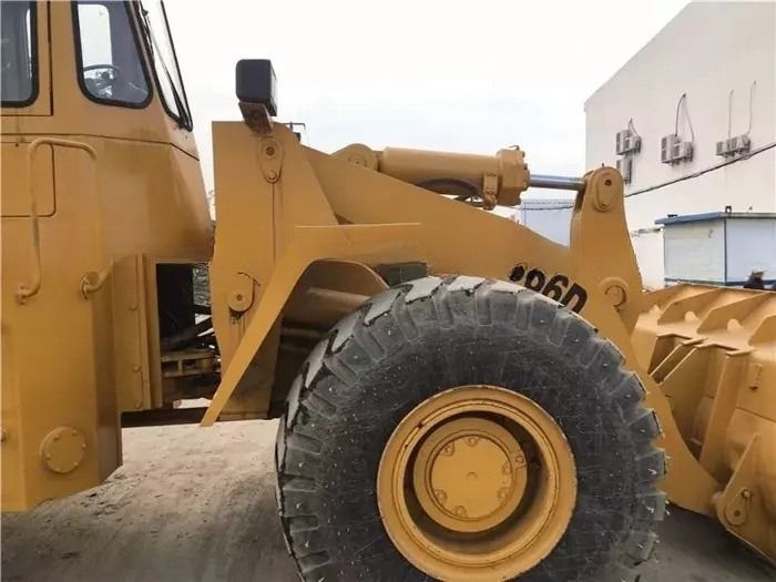 Carregador de alta potência japonês de segunda mão Cat 966D em boas condições para trabalho de carga pesada