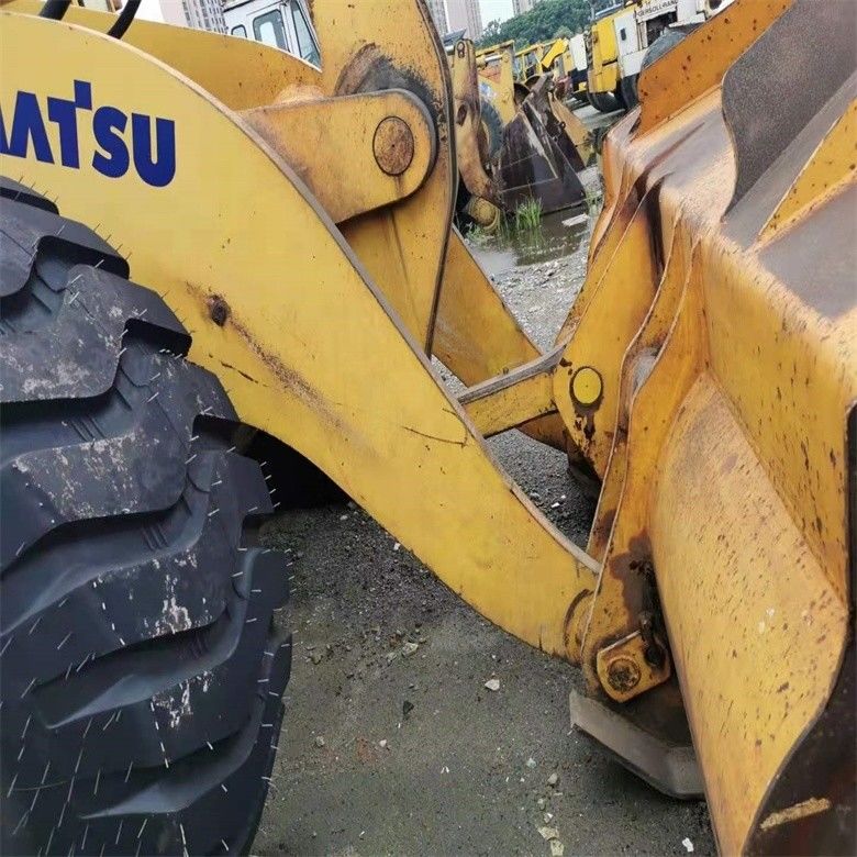 Bomba hidráulica original usado Komatsu WA470-6 carregador de rodas para 470 série carregador frontal