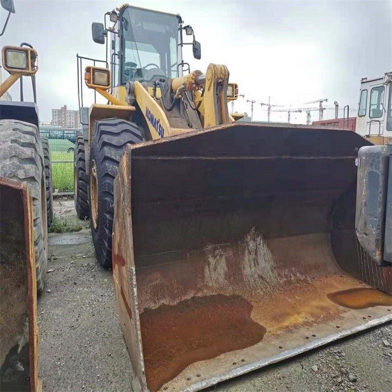 Bomba hidráulica original usado Komatsu WA470-6 carregador de rodas para 470 série carregador frontal