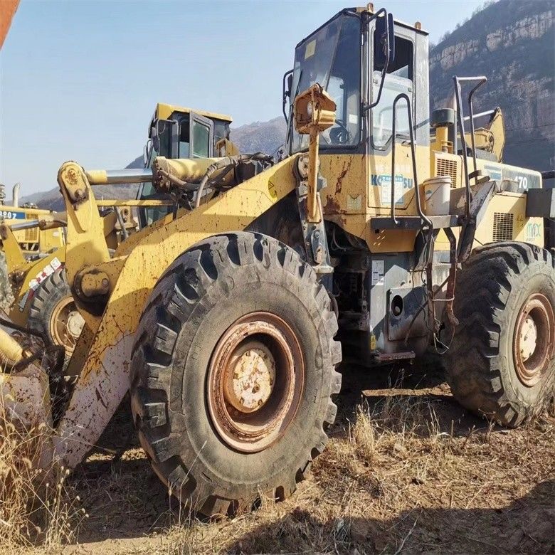 Excelente 2016 Komatsu WA470-3 carregador de rodas 6,5 capacidade cúbica 23 toneladas carga acessível