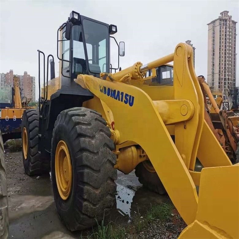 Japão fabricado WA420-3 3.5cbm 6t usado Komatsu roda carregador para operações de movimentação de terra