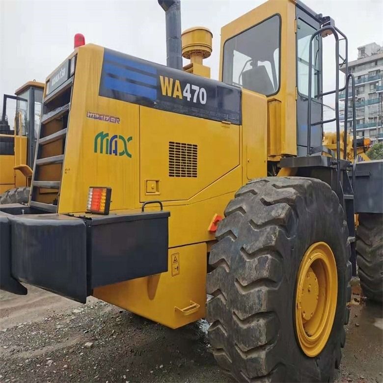 Japão fabricado WA420-3 3.5cbm 6t usado Komatsu roda carregador para operações de movimentação de terra