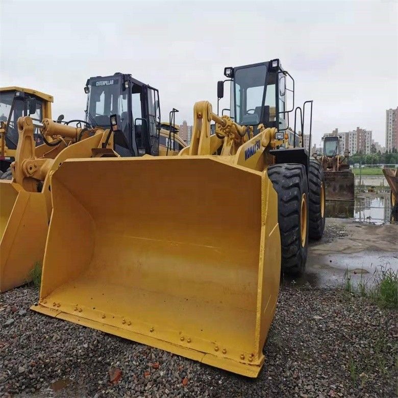 Japão fabricado WA420-3 3.5cbm 6t usado Komatsu roda carregador para operações de movimentação de terra