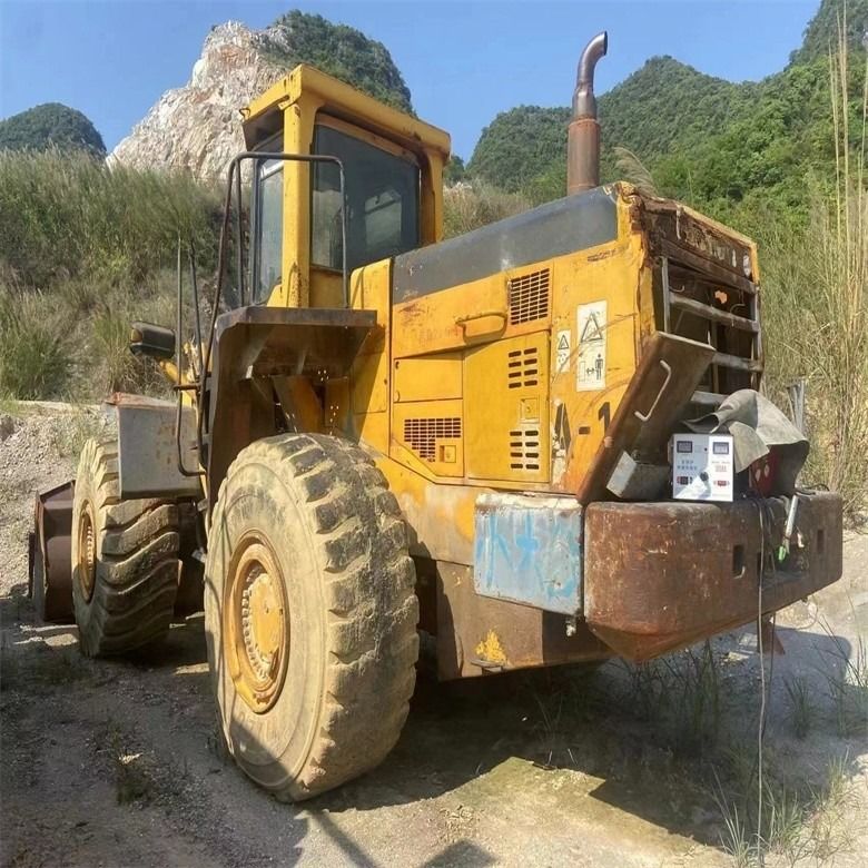 Carregador frontal 235KW Usado Komatsu WA500-6 Carregador de rodas do Japão 4.5 cúbico segunda mão