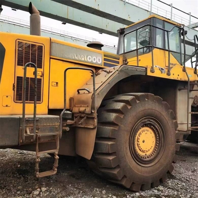 Comércio a retalho WA600-6 Carregador de rodas usado Komatsu WA600-3 Carregador de segunda mão em boas condições