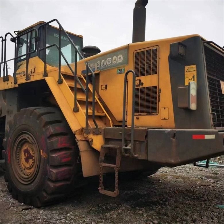 Comércio a retalho WA600-6 Carregador de rodas usado Komatsu WA600-3 Carregador de segunda mão em boas condições