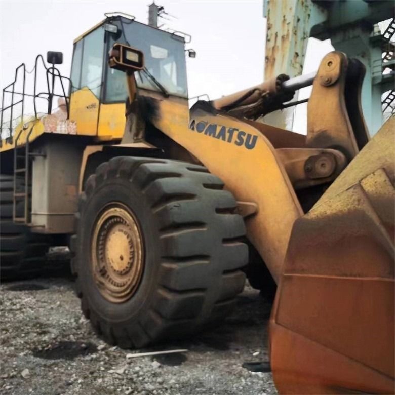 Comércio a retalho WA600-6 Carregador de rodas usado Komatsu WA600-3 Carregador de segunda mão em boas condições
