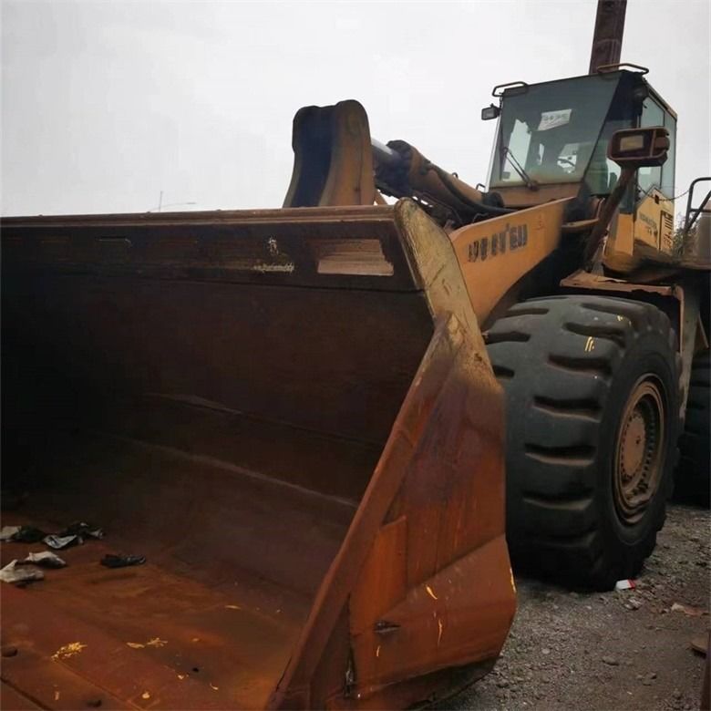 Comércio a retalho WA600-6 Carregador de rodas usado Komatsu WA600-3 Carregador de segunda mão em boas condições