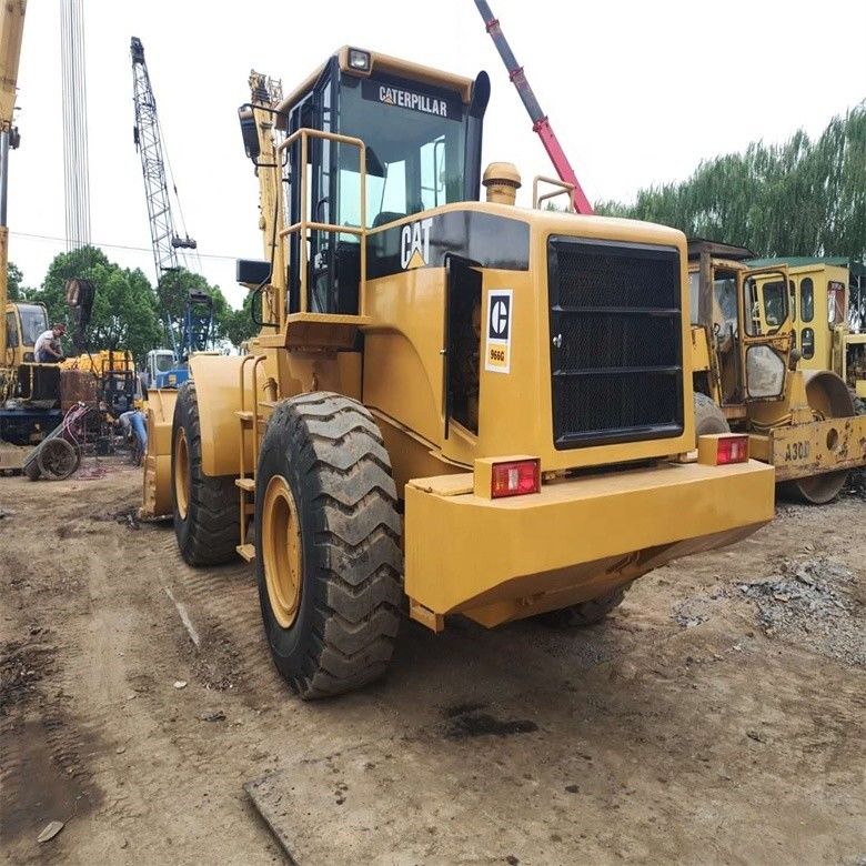Caterpillar CAT 966G 966 Carregador de rodas com carregamento rápido 22500 23000 Kg Peso da máquina