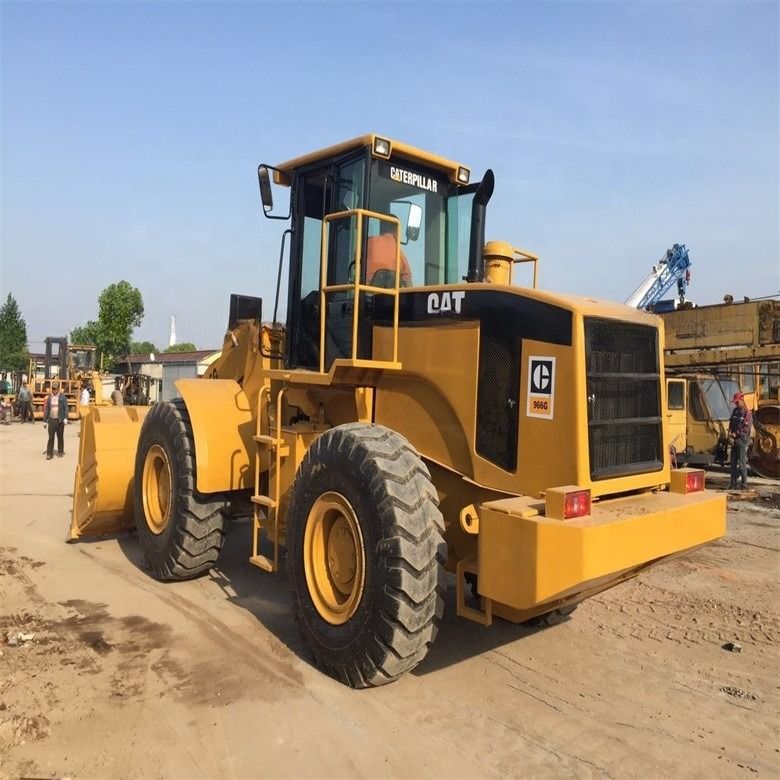Caterpillar CAT 966G 966 Carregador de rodas com carregamento rápido 22500 23000 Kg Peso da máquina