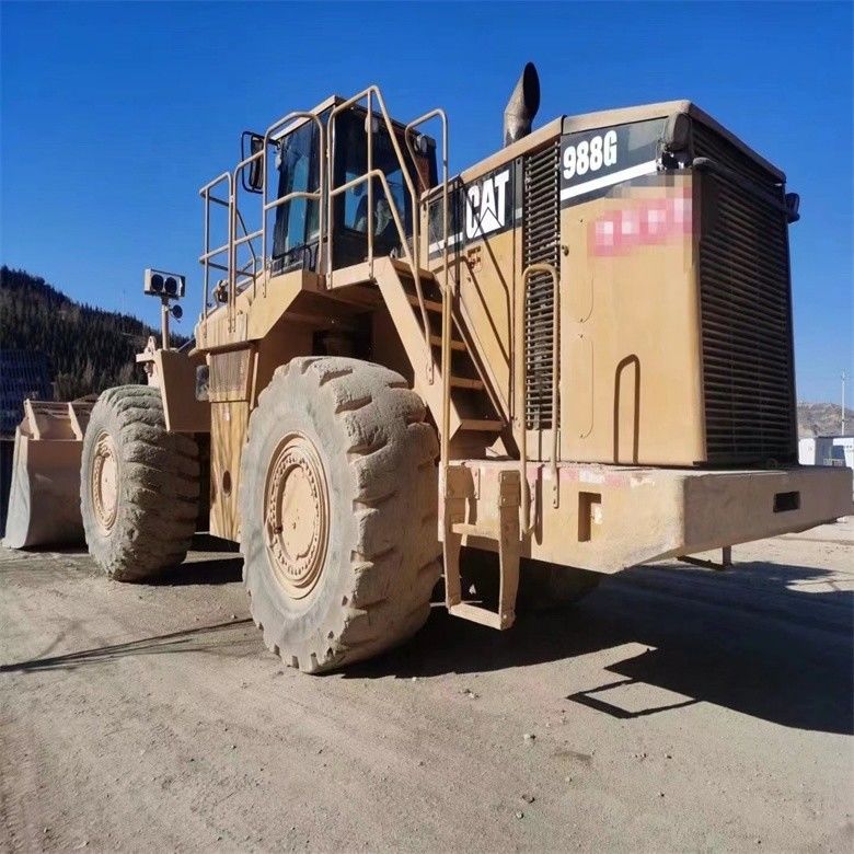 Caterpillar CAT 988G 988 Carregador de rodas de 50 toneladas com altura máxima de descarga 4,46 m