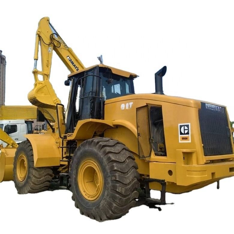 24 toneladas de carregadores de rodas originais Cat 966H usados do Japão em horas de trabalho reduzidas para venda a retalho