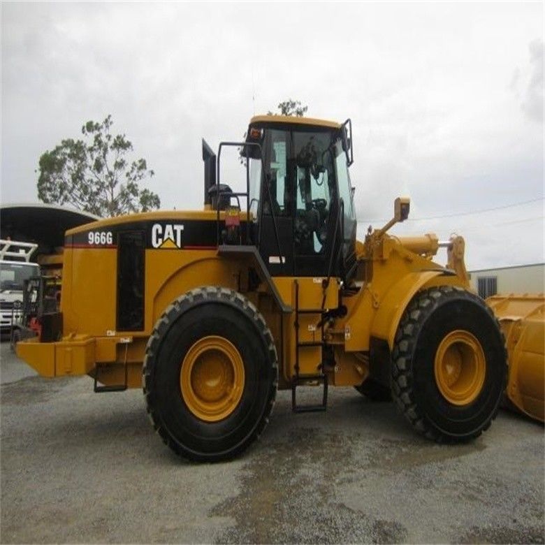 Carregador de rodas Caterpillar 966G usado de 24 toneladas do Japão com motor 3306 DITA