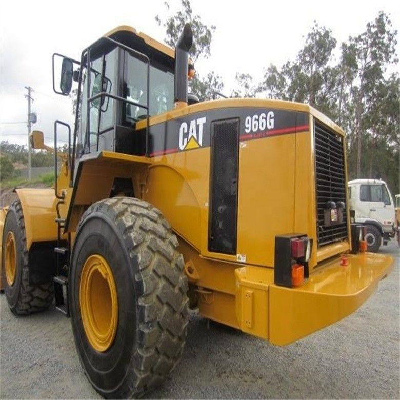 Carregador de rodas Caterpillar 966G usado de 24 toneladas do Japão com motor 3306 DITA