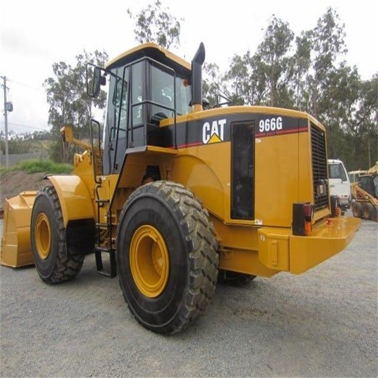 Carregador de rodas Caterpillar 966G usado de 24 toneladas do Japão com motor 3306 DITA