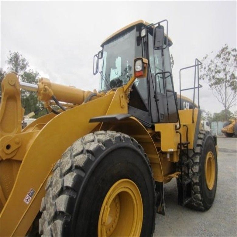 Carregador de rodas Caterpillar 966G usado de 24 toneladas do Japão com motor 3306 DITA