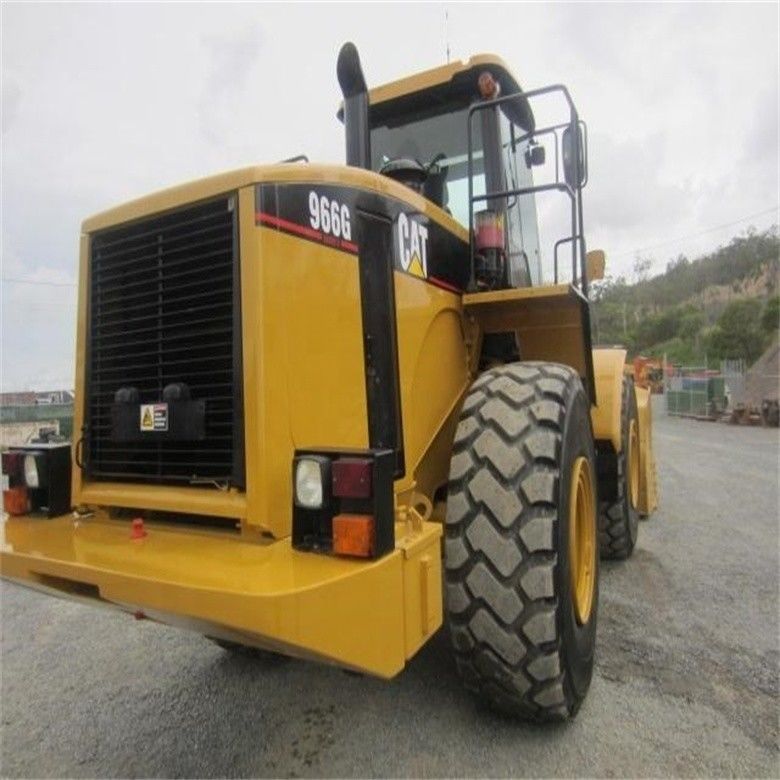 Carregador de rodas Caterpillar 966G usado de 24 toneladas do Japão com motor 3306 DITA