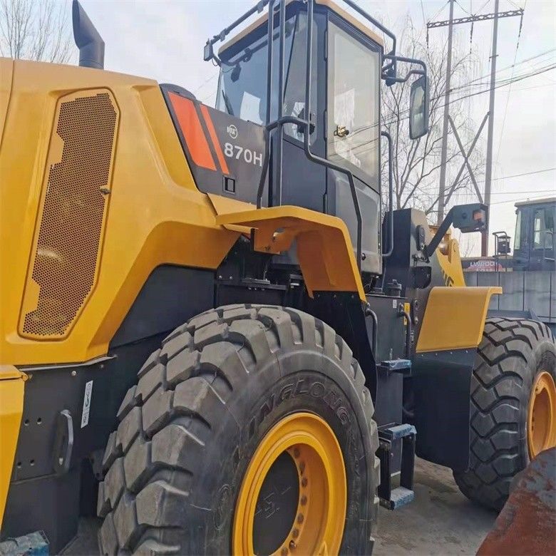 LIUGONG 870H Carregador de rodas de 7 toneladas com poucas horas de trabalho e bomba hidráulica original