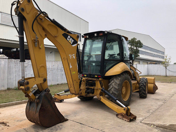 6792 10200 kg Peso da máquina Utilizada Caterpillar 416E Carregador de retroescavadeira 162 kW Original Agora