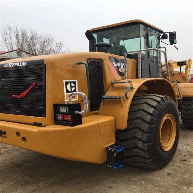 24 toneladas Carregadores de rodas usados CAT 966h com poucas horas de trabalho Original Made in Japan