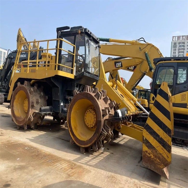 CAT 826G original com motor 3406 DITA em horas de trabalho baixas