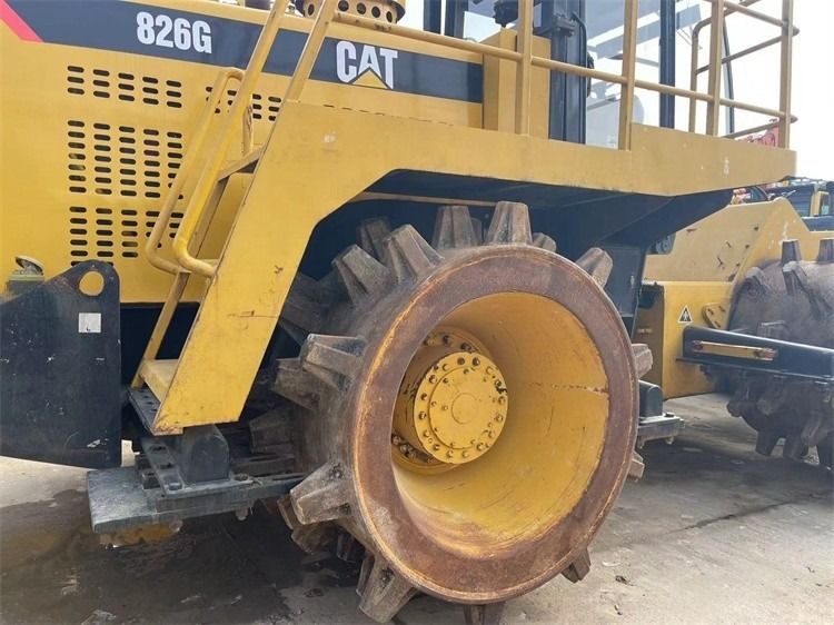 CAT 826G original com motor 3406 DITA em horas de trabalho baixas