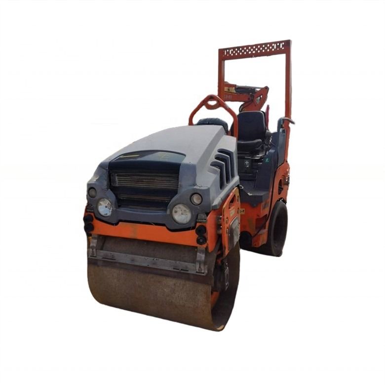 2.5 Ton Usado Hamm Roller Compactor HD35VT na cor original com força excitante de 28KN