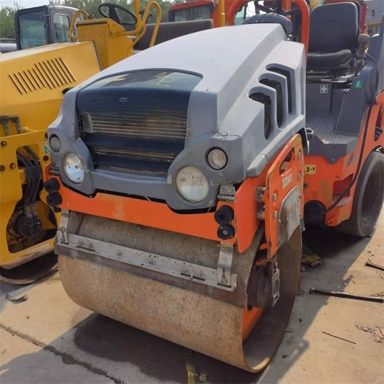 2.5 Ton Usado Hamm Roller Compactor HD35VT na cor original com força excitante de 28KN