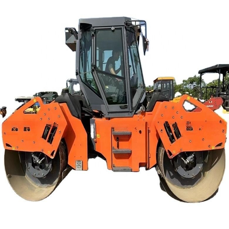 12 toneladas 2020 Ano Hamm HD128 Rollers Tandem Compactor de rolos usados com motor diesel