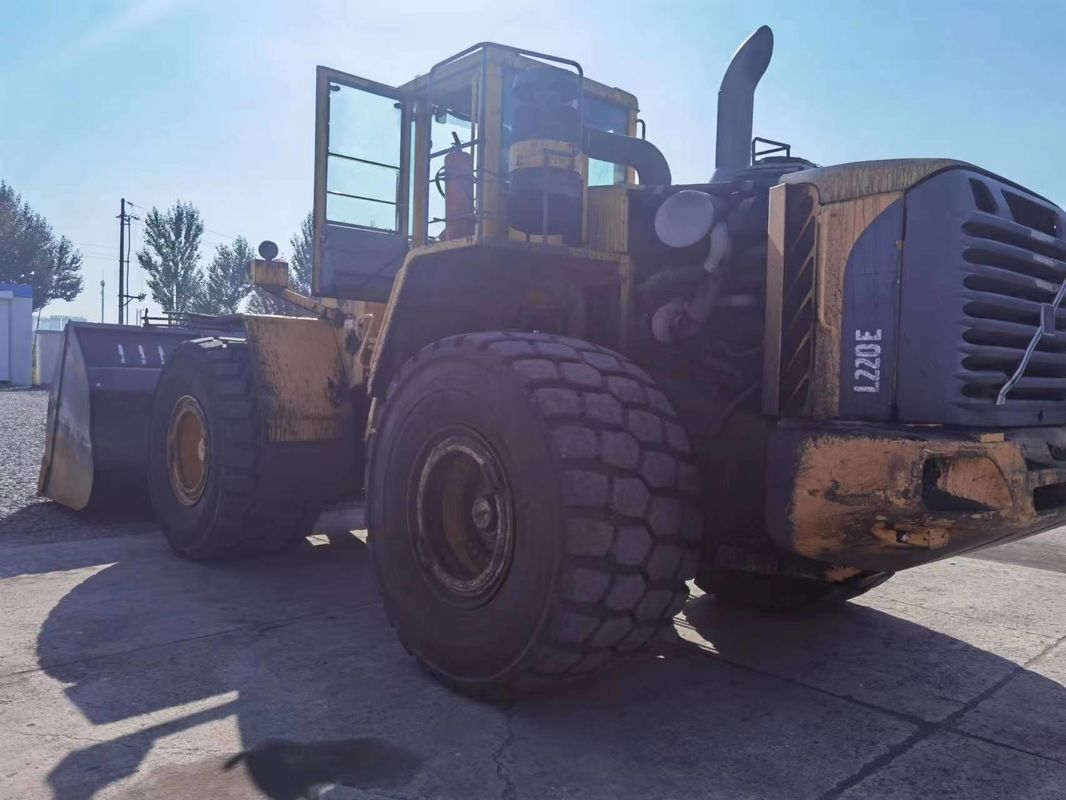 4WD Drive Tipo Carregador usado VOLVO L220E Design original Rodas Carregador Skid-Steer Tipo móvel