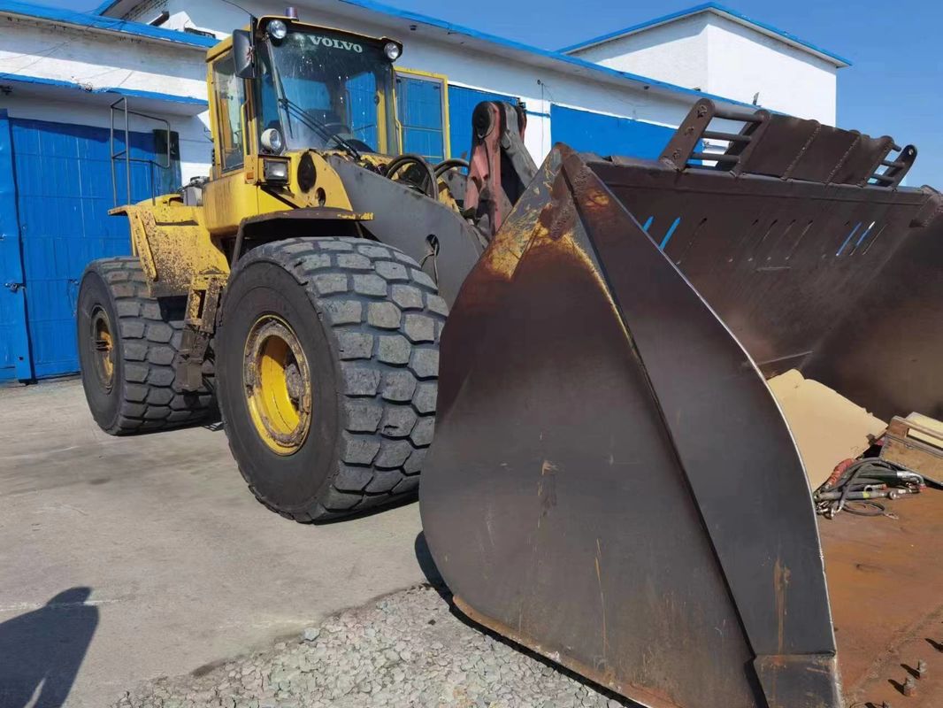 4WD Drive Tipo Carregador usado VOLVO L220E Design original Rodas Carregador Skid-Steer Tipo móvel