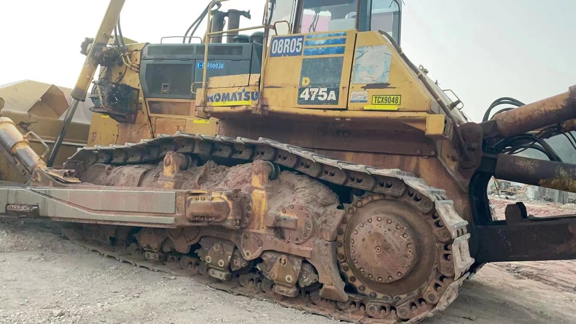 47 Tonnage Usado Bulldozer Komatsu 475 Moving Type Crawler Bulldozer Machine para o canteiro de obras