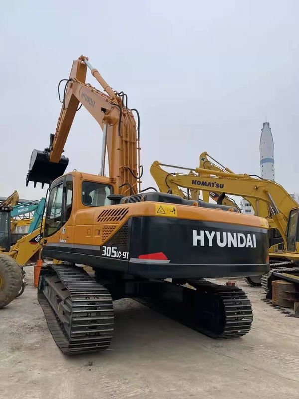 30 toneladas Pronto para o trabalho e experiente usado Coreia importado Hyundai 305 em boas condições
