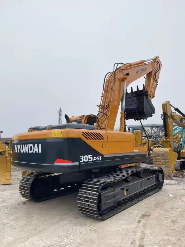 30 toneladas Pronto para o trabalho e experiente usado Coreia importado Hyundai 305 em boas condições