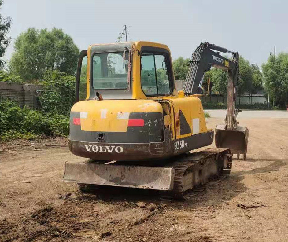 Suécia importado de alta qualidade Volvo EC55B PRO máquina de escavadeira crawler usado quase novo