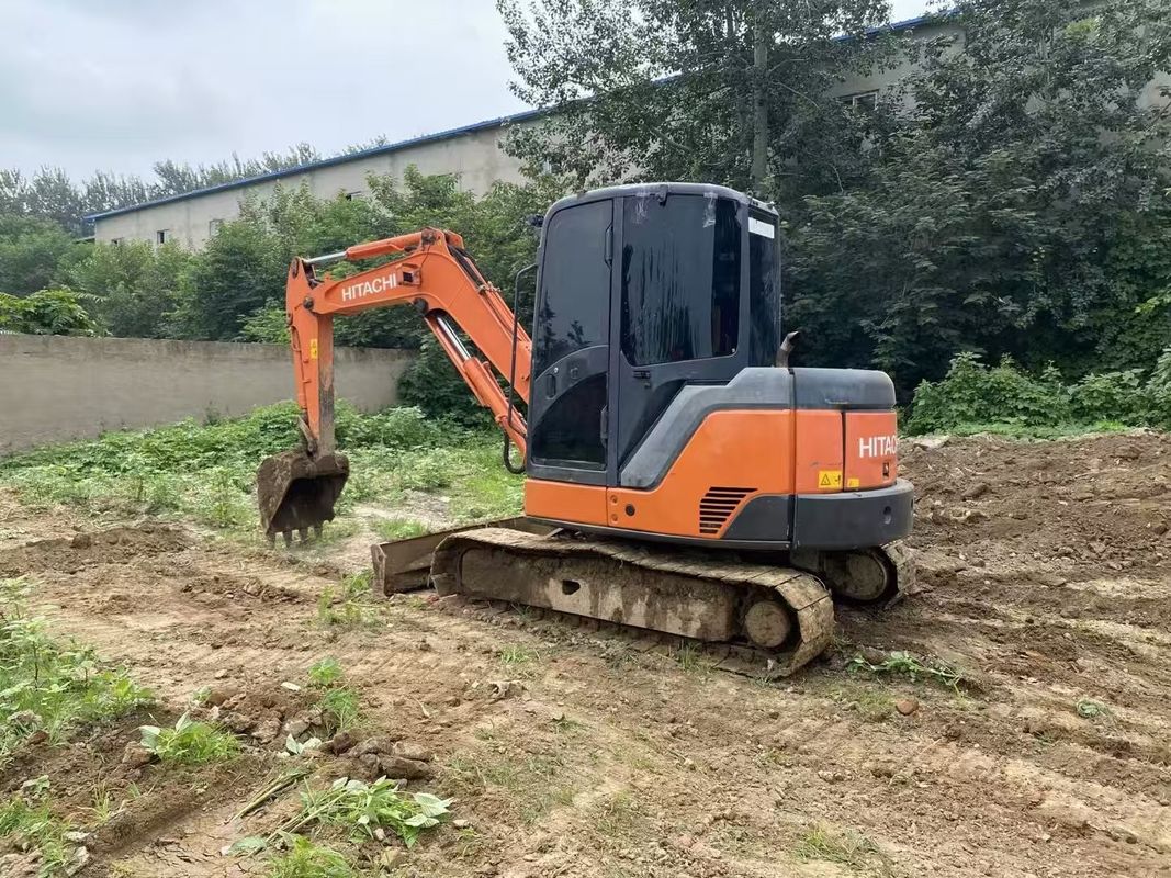 Excavadora Hitachi ZX65USB de segunda mão para exportação Mini Excavadora usada em excelente estado