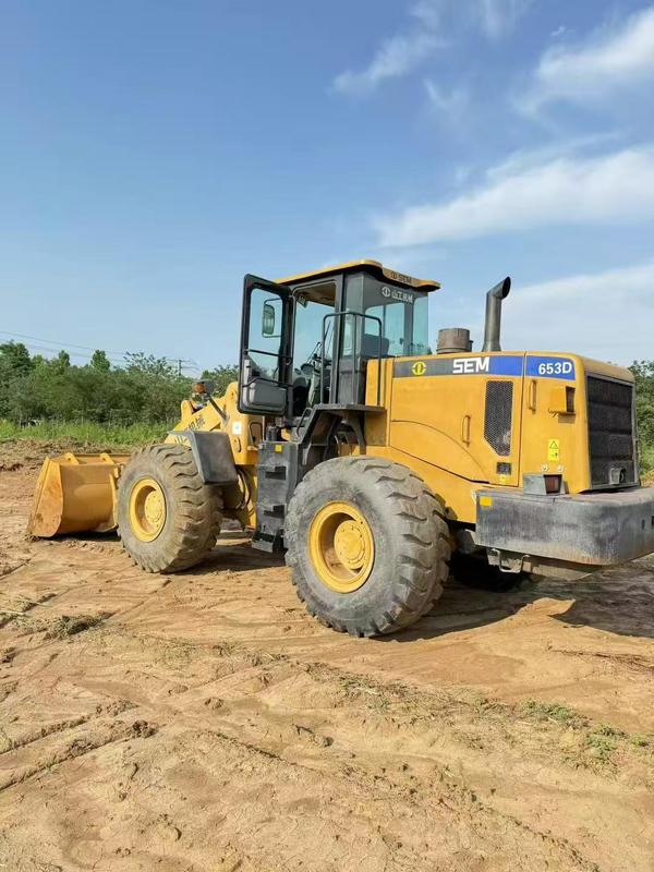 Carregador de rodas SEM653D usado de 5 toneladas para venda