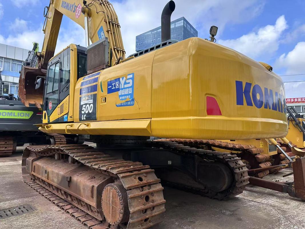 Escavadeira Komatsu PC500-10MO Usada | Classe 50 Toneladas | KOMTRAX Verificado | Pronta para Exportação Global