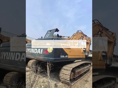 Excavadora usada Hyundai 520L-9VS à venda. Alto desempenho, acessível. Exportação da China.